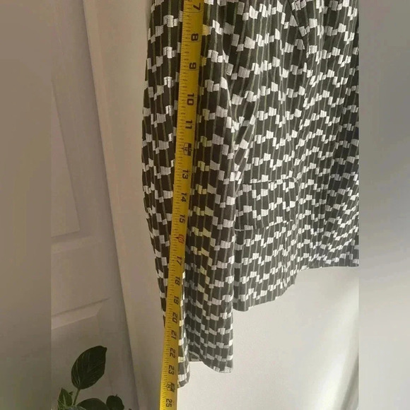 Evan Picone Vintage Blazer Olive Green Geometric Retro Pattern Loud Quirky Artsy - Picture 11 of 11